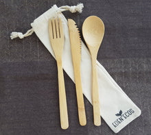 Bamboo Cutlery with Travel Bag