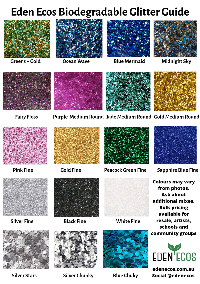 Bulk Glitter – Eden Ecos