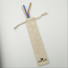 2 Stainless Steel Straws - With Bag and Brush