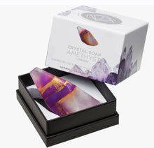 Half off! Summer Salt Crystal Soap Amethyst