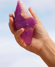 Half off! Summer Salt Crystal Soap Amethyst