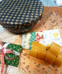 DIY Beeswax Wrap Kit Plus 1 Wrap