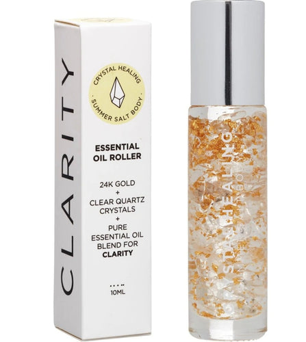CLARITY Summer Salt Quartz Healing Roller