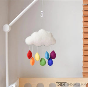Felted Baby Cot and Kids Mobiles